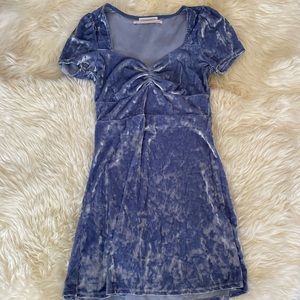 Urban Outfitters Velvet Mini Dress
